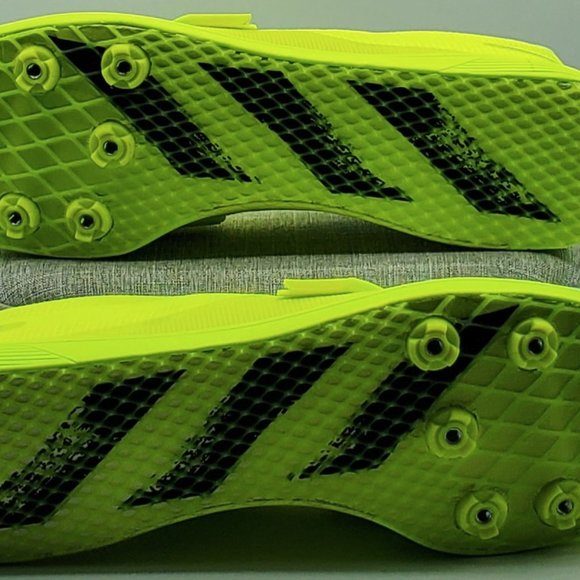 Adidas Adizero Triple Jump Track & Field Shoes Men's Size 11.5 FW2242 Yellow - Picture 5 of 9